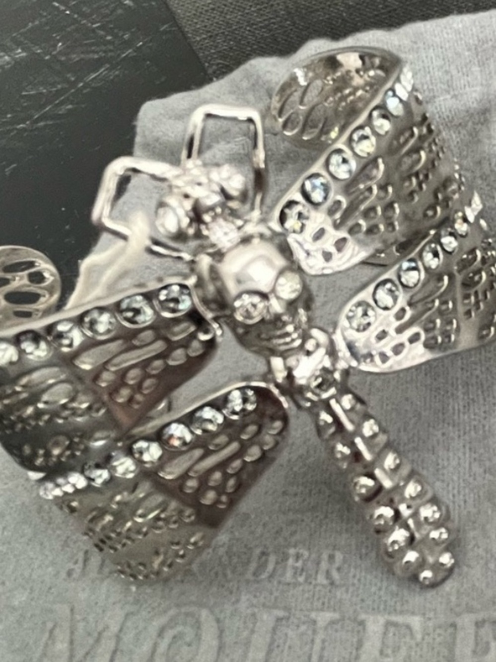 Alexander McQueen Dragonfly Bracelet - Picture 2 of 6